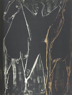 Marino Marini, Horses and Riders Standing, from XXe Siecle, 1951