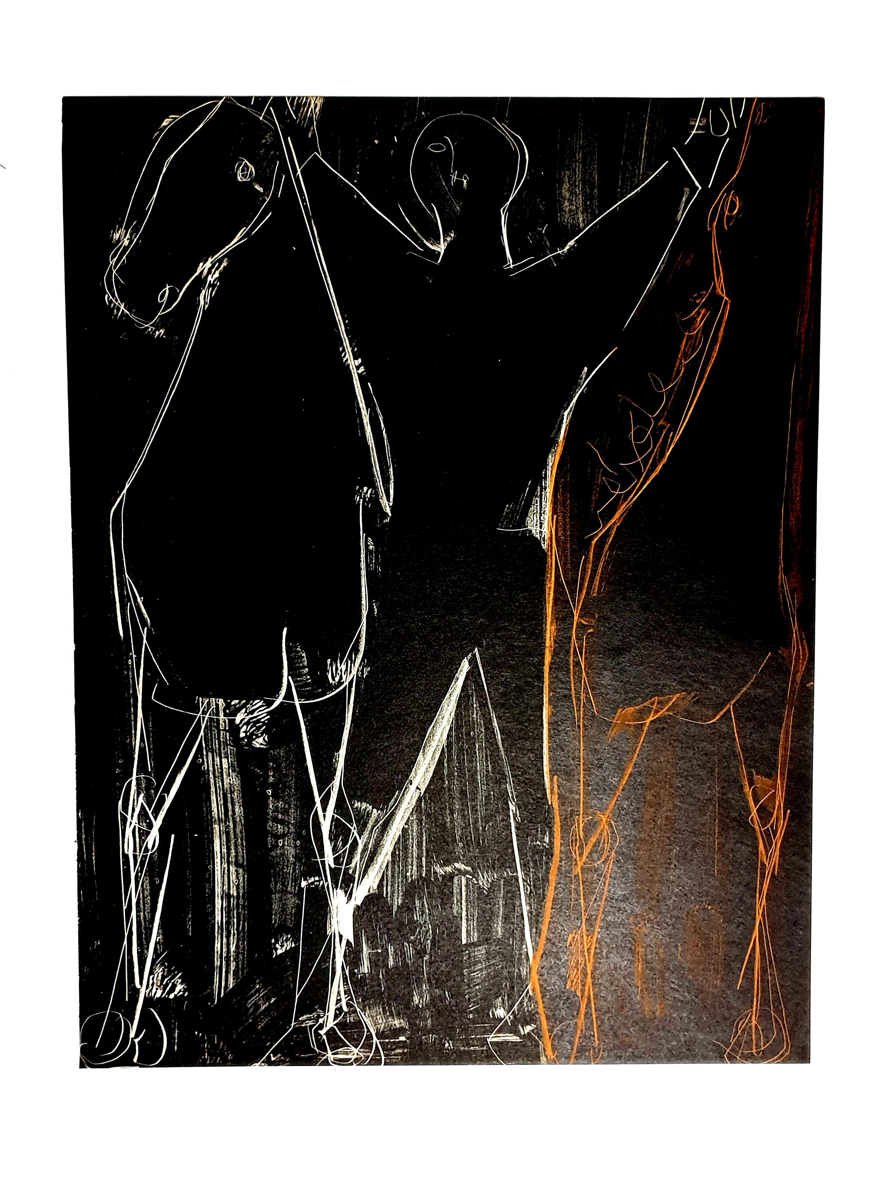 Marino Marini - Chevaux - Lithographie originale
1951
Dimensions : 32 x 24 cm
Extrait de la revue d'art XXe siècle
Non signé et non numéroté tel que publié