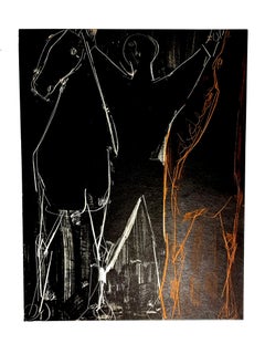 Marino Marini - Cavalli - Litografia originale