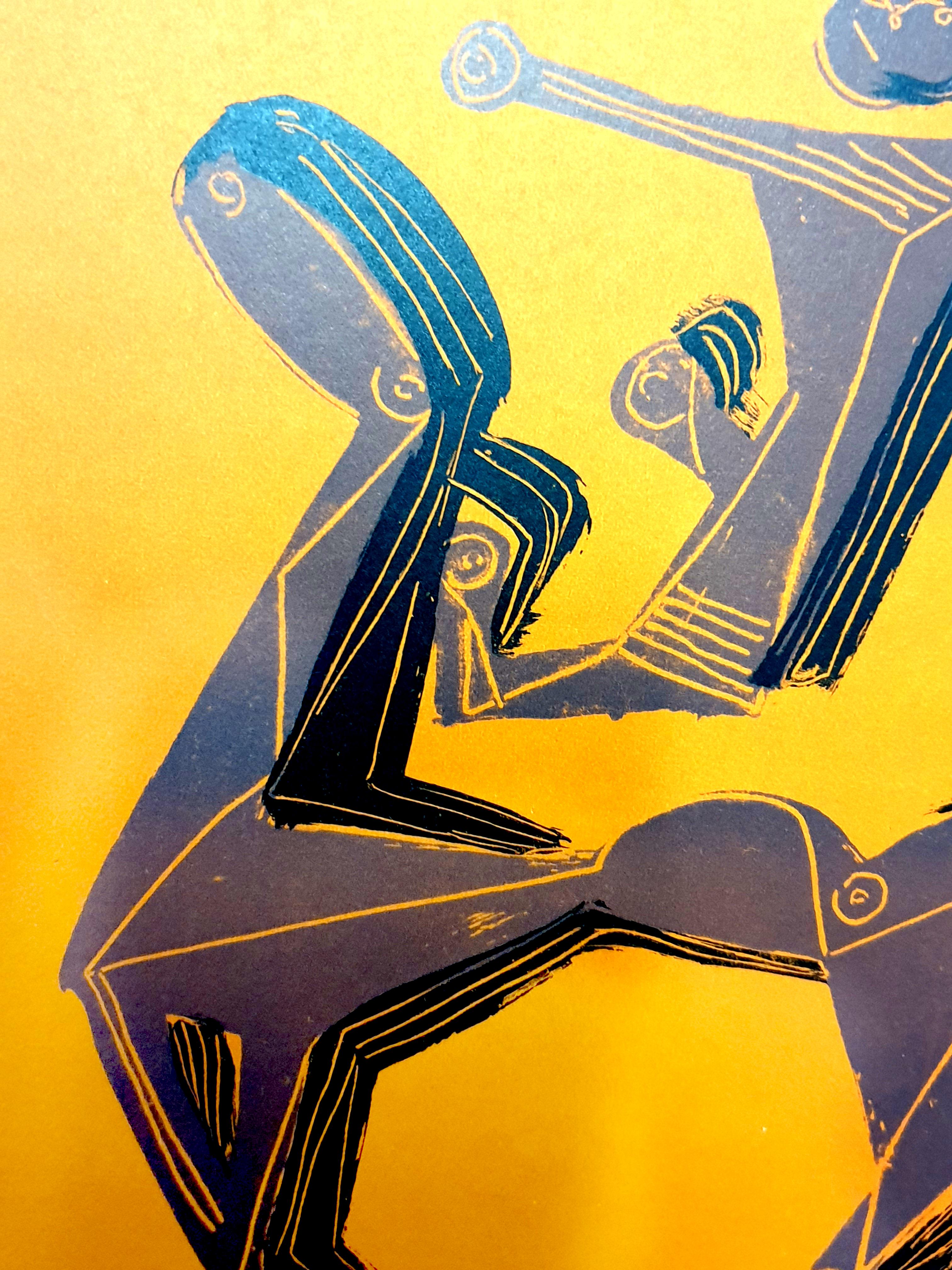 Marino Marini - Jinete - Litografía original en venta 4