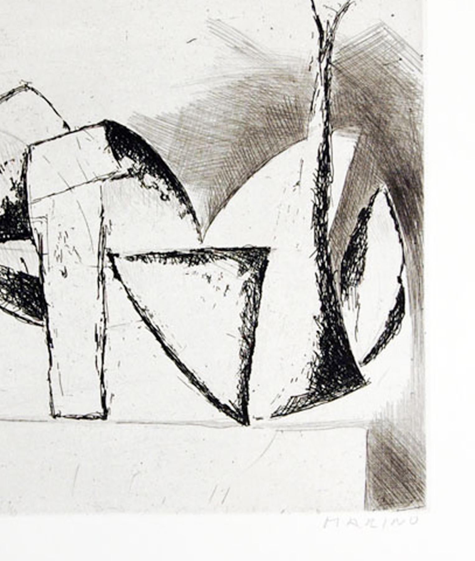 « The Cry », gravure de Marino Marini, 1962 en vente 1