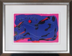 "Two Horses from Homage to Marino Marini, " an Original signed by Marino Marini