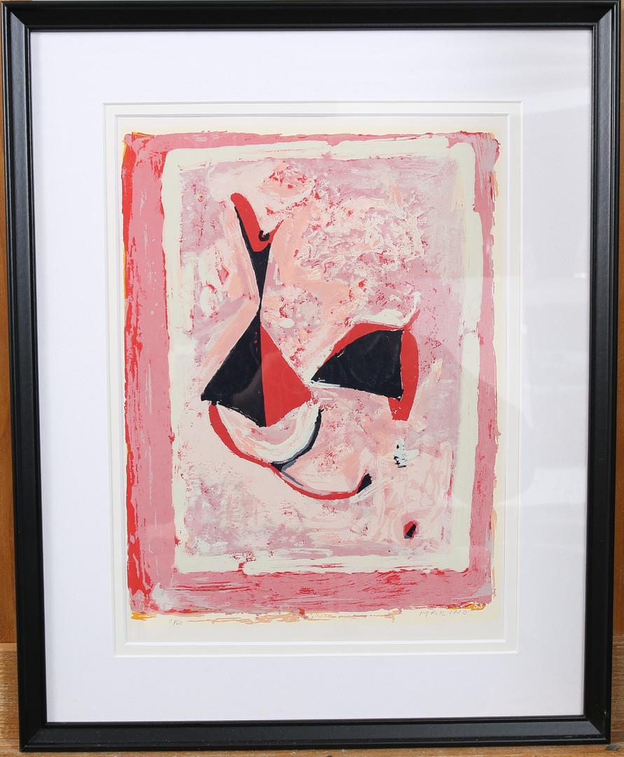 German Marino Marini Serigraph For Sale