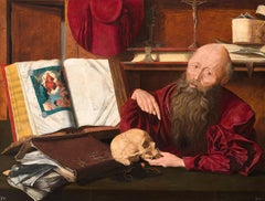 Saint Jerome in his Study