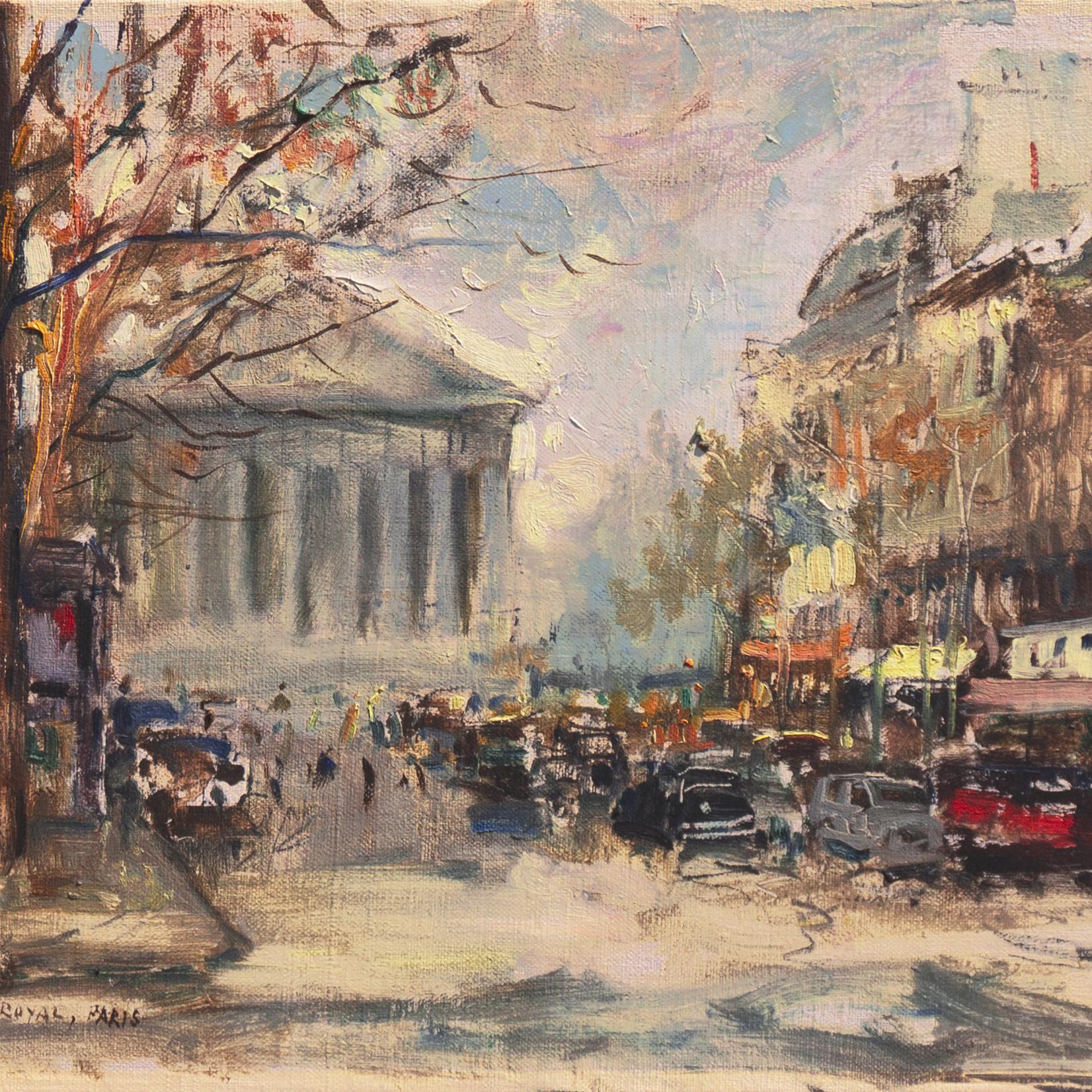 'Rue Royale, Paris', Latin American Modernist, Rio MOMA, Butler Inst. NAD, CAFA  For Sale 2