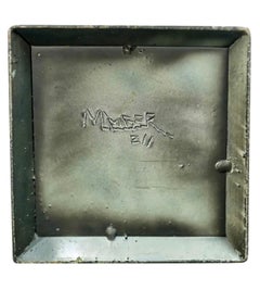 Large Mario Almaguer Cuban Art Welded Painted Steel Abstract Sculpture Modernism