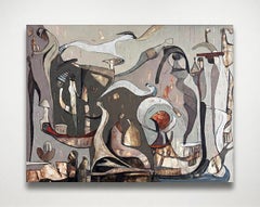 Come Back To Me - Acrylic Painting on Canvas, Abstract, 36in x 48in