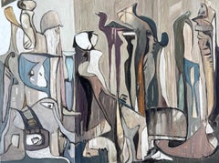 Majestic By Nature - Acrylic Painting on Canvas, Abstract, 36in x 48in
