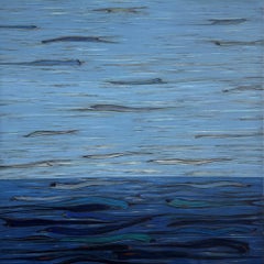 Weightless - Acrylic Painting on Canvas, Abstract, 48in x 48in