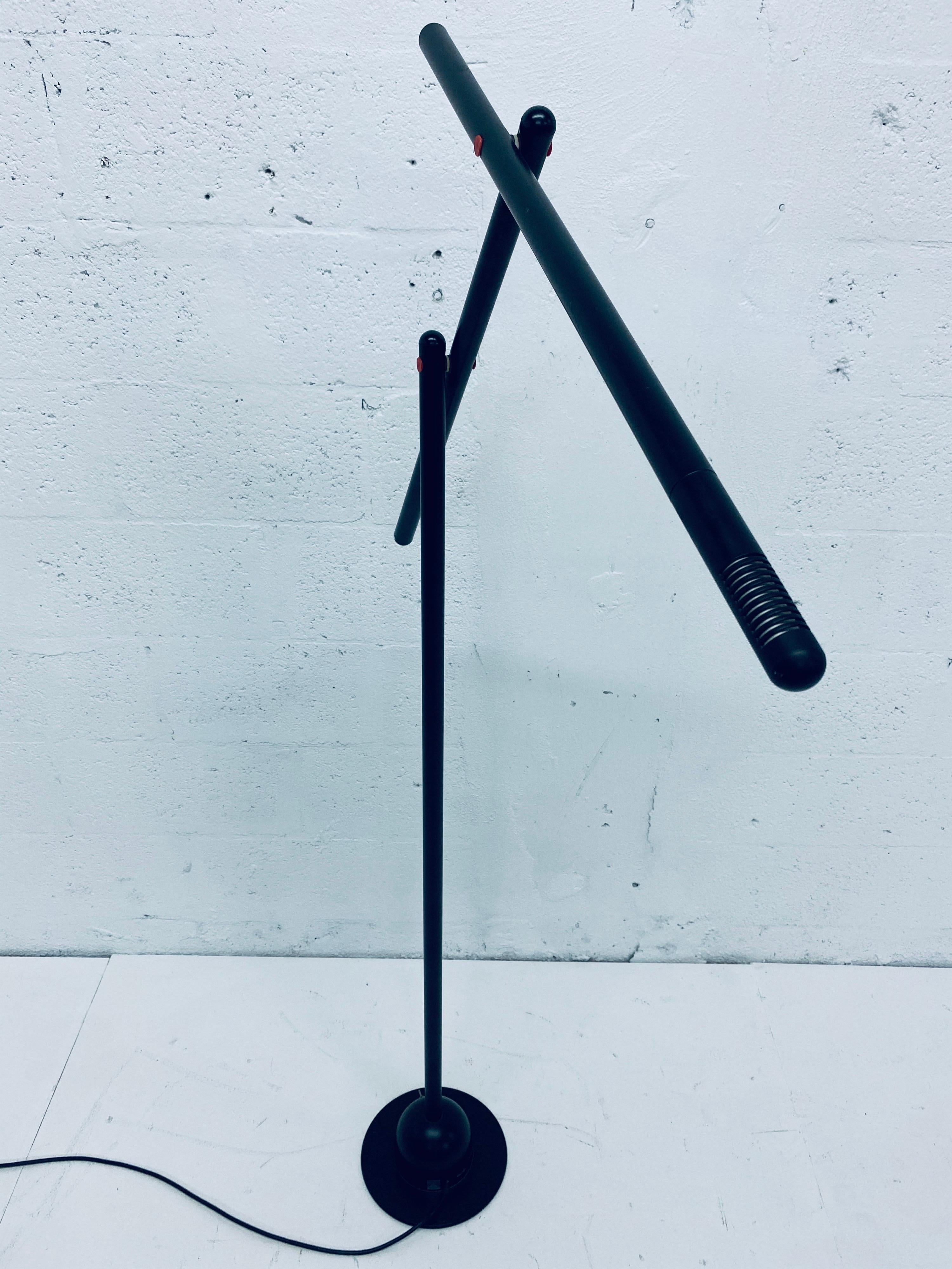 Post-Modern Mario Arnaboldi Postmodern “Mira” Floor Lamp for Programmaluce For Sale