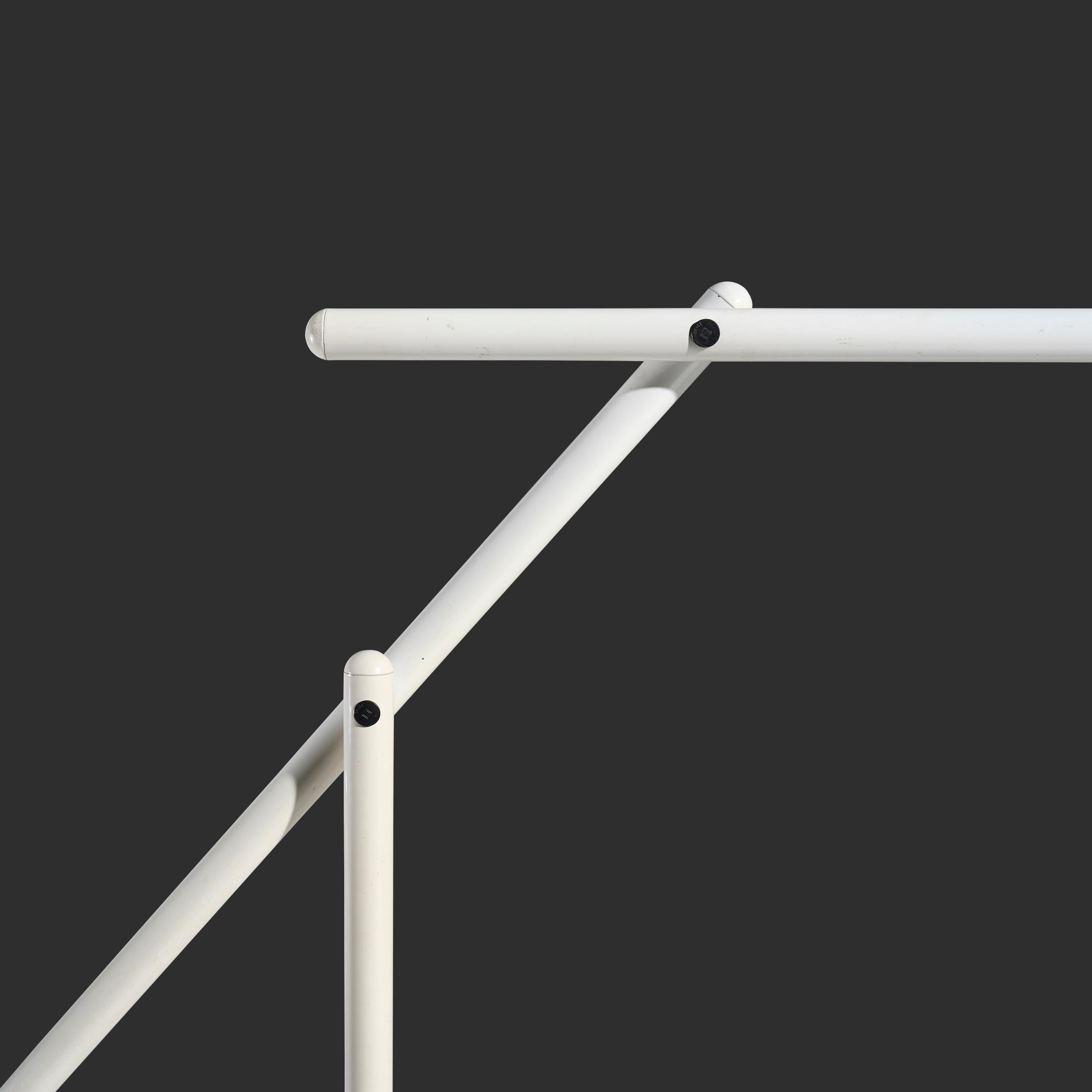 Mario Arnaboldi seltene weiße Leuchte 