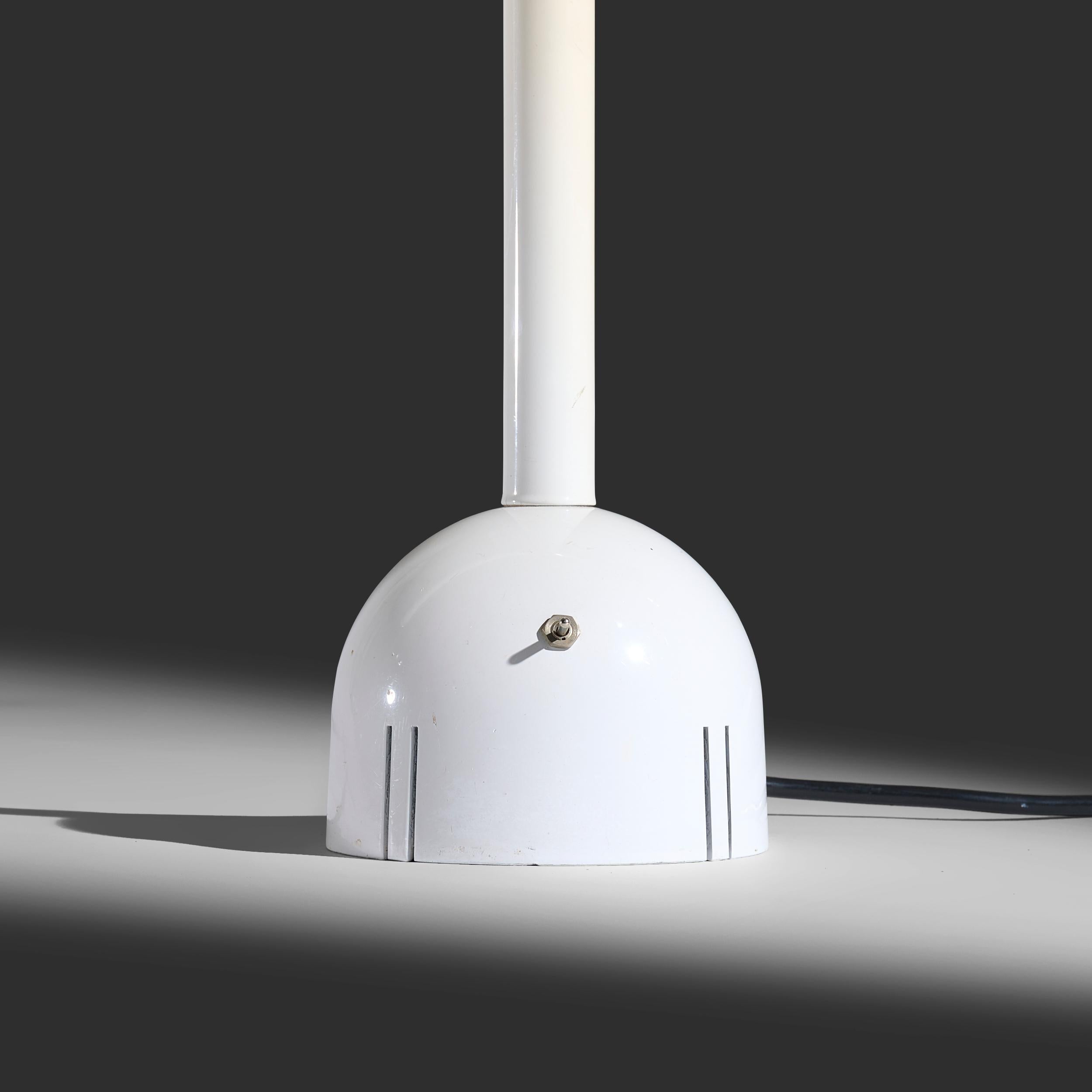 Mario Arnaboldi seltene weiße Leuchte 