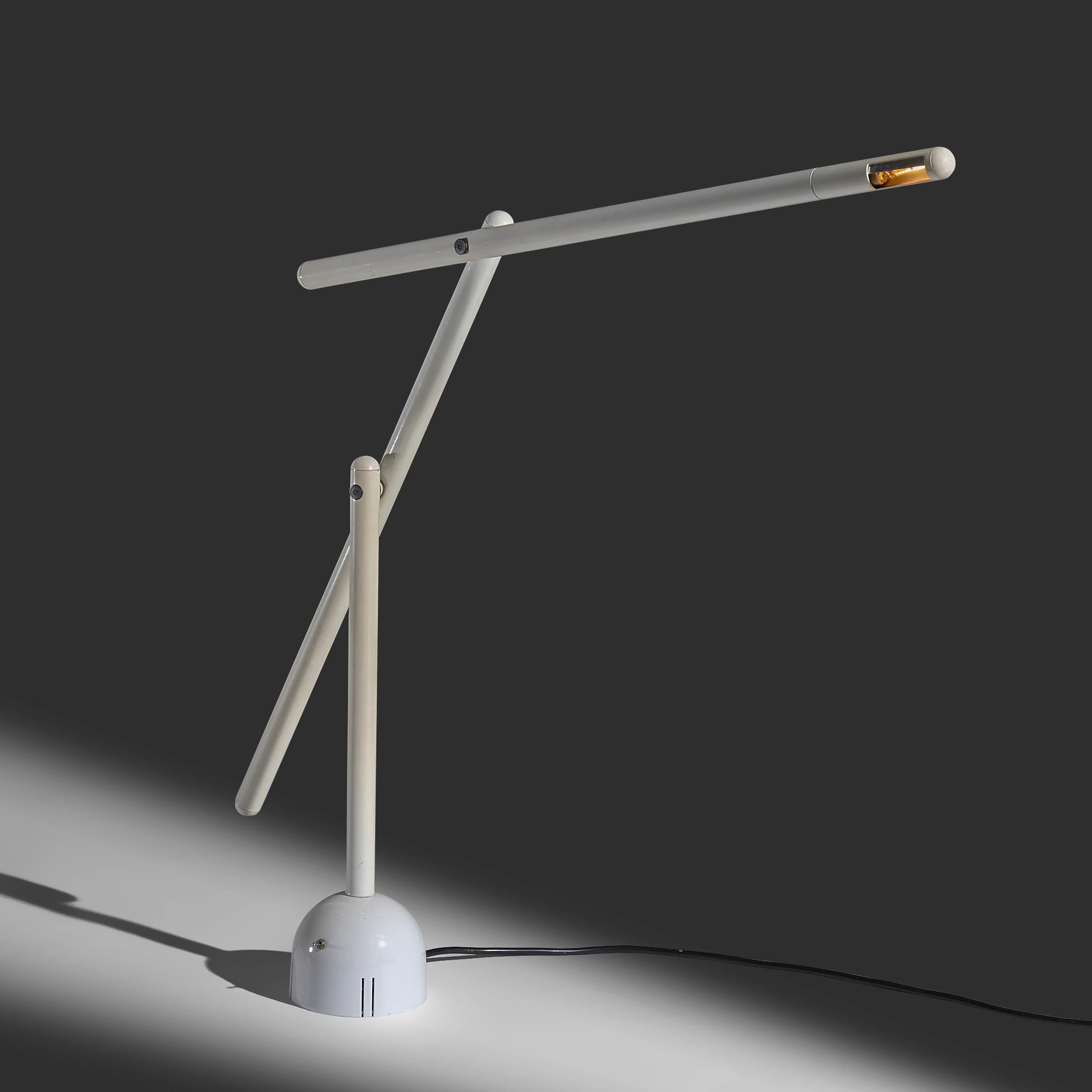 Mario Arnaboldi seltene weiße Leuchte 