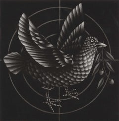 Colombe (Dove of Peace returns to ark with olive branch in her beak)