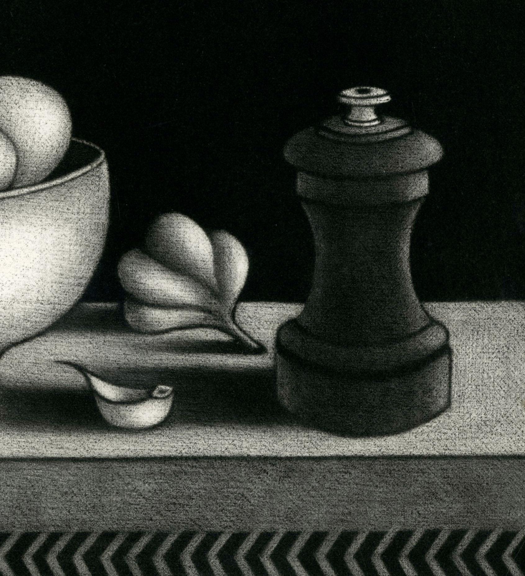 Nature morte au bulbe d'ail - Print Nueva ola 85 de Mario Avati