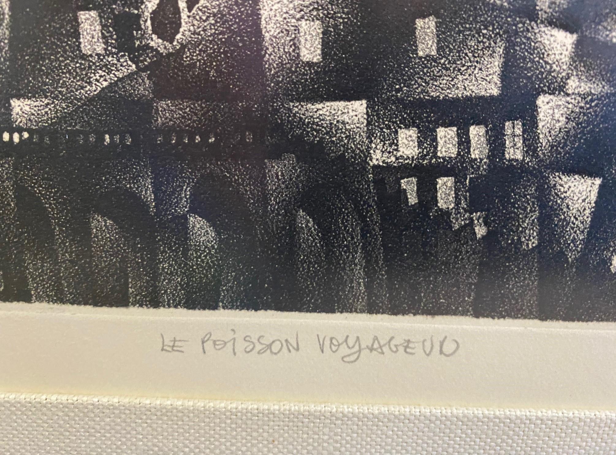Mario Avati Signed Limited Edition French Mezzotint Print 