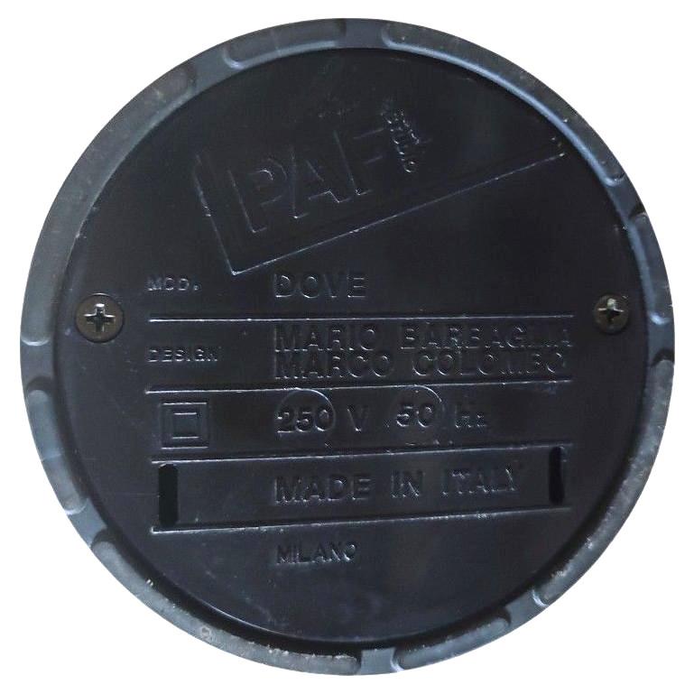Mario Barbaglia & Marco Colombo design anni '80 produzione Paf Italia lampada Dove In condizioni buone in vendita a Biella, IT