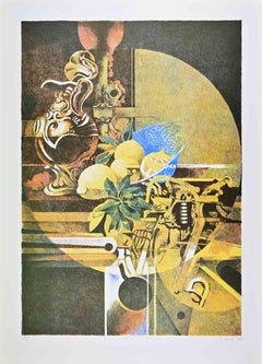 Natura morta - Litografia di Mario Bardi - 1979