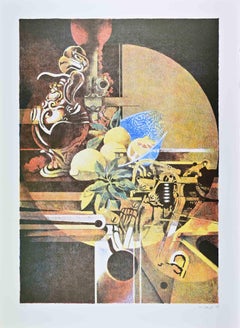 Natura morta - Litografia di Mario Bardi - 1979