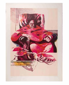 The Cardinal - Lithograph by Mario Bardi - 1979