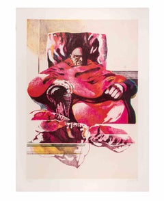 The Cardinal - Lithograph by Mario Bardi - 1979