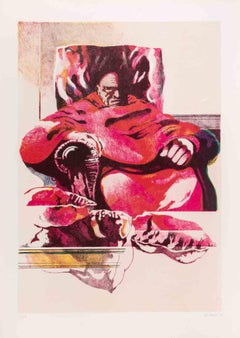 The Cardinal - Lithograph by Mario Bardi - 1979