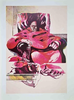 Der Kardinal - Lithographie von Mario Bardi - 1979
