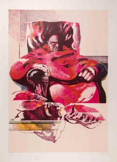 The Cardinal - Lithograph by Mario Bardi - 1979