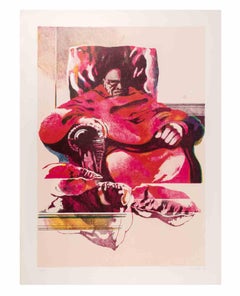 The Cardinal - Lithograph by Mario Bardi - 1979
