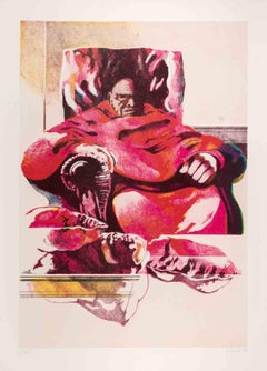The Cardinal - Lithograph by Mario Bardi - 1979