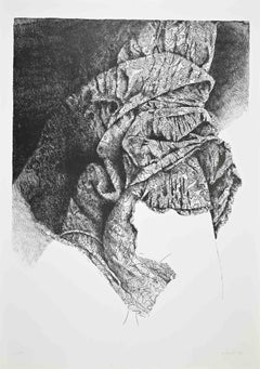 Veiled Figure - Lithograph by Mario Bardi - 1980