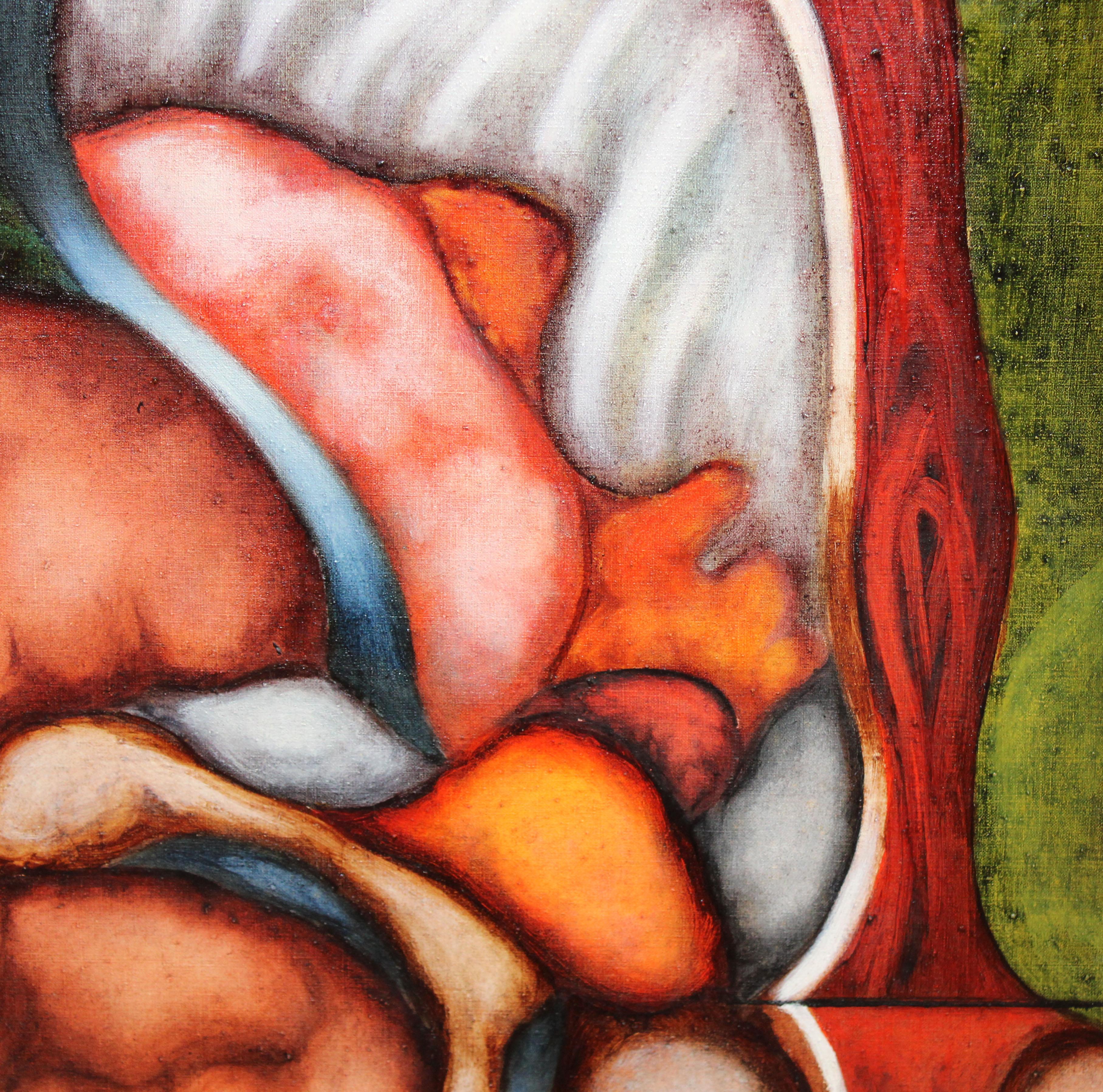 Deformacione - Óleo sobre tela - Año 1972 im Angebot 1