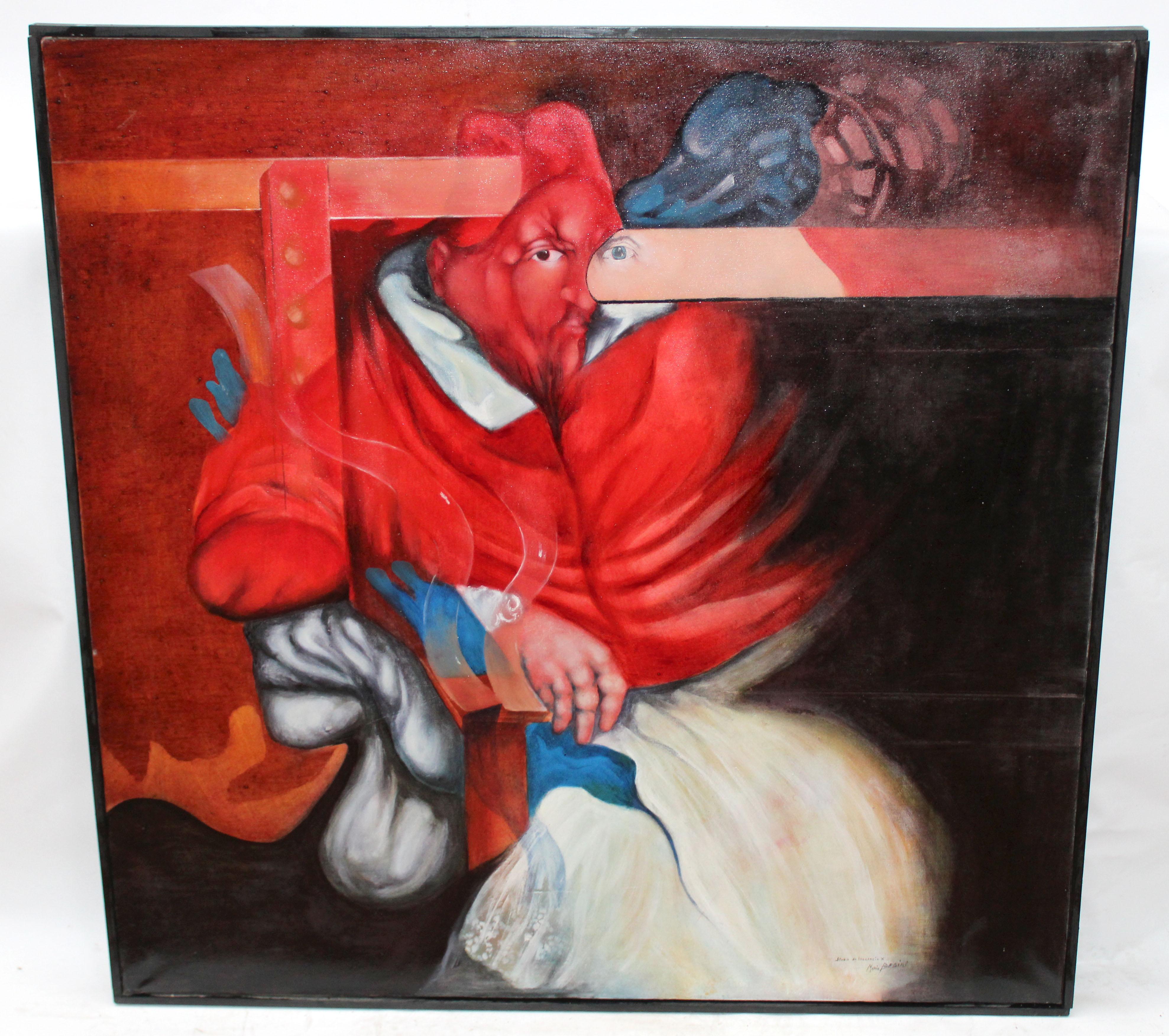 Estudio de Inocencio x - Óleo sobre tela - Painting de  Mario Bedini