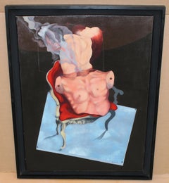 Homenaje a Boccaccio - Óleo sobre tela - Año 1975