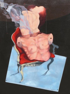 Homenaje a Boccaccio - Óleo sobre tela - Año 1975