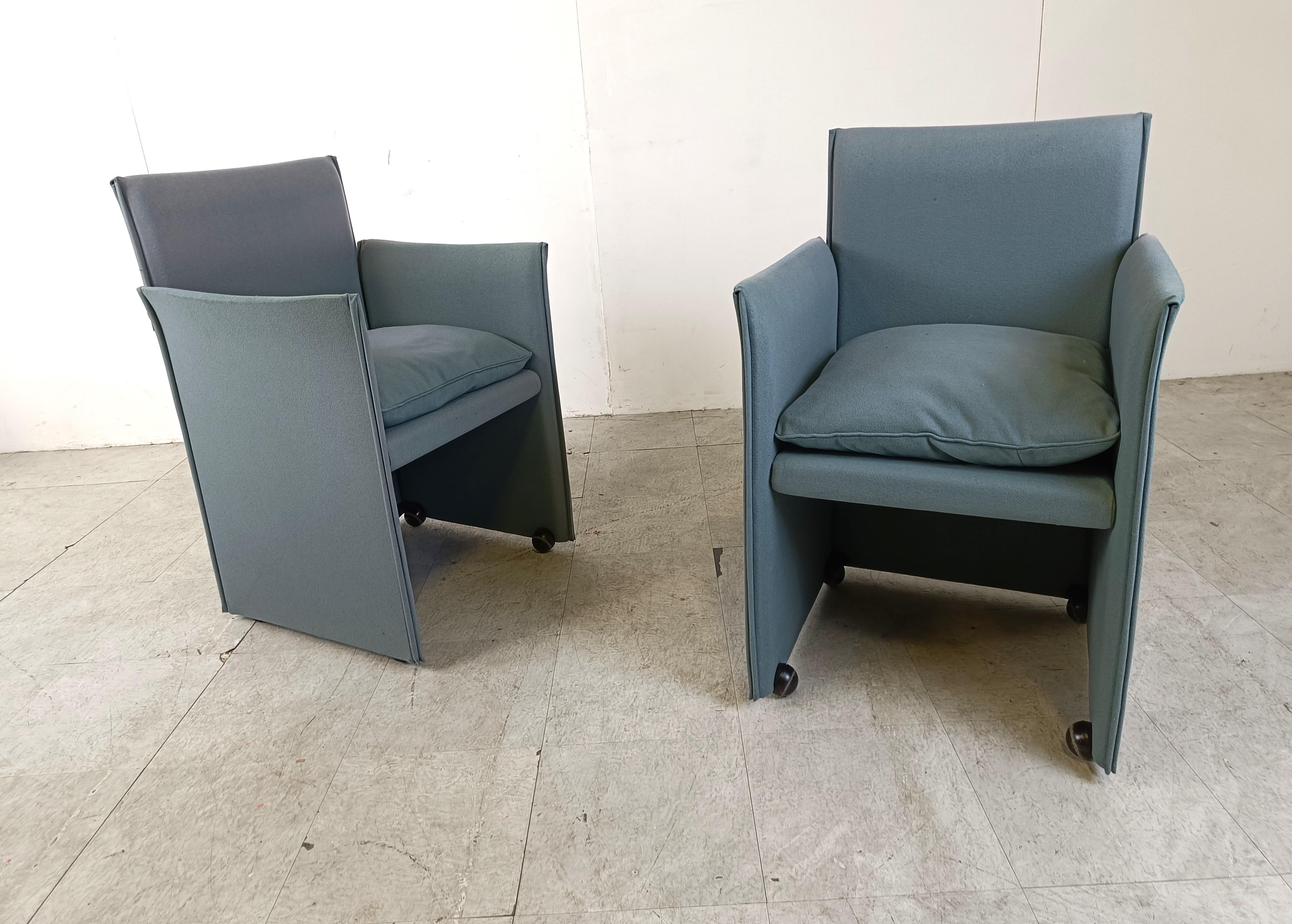 Mario Bellini 401 Break chairs for Cassina, 1990s  3