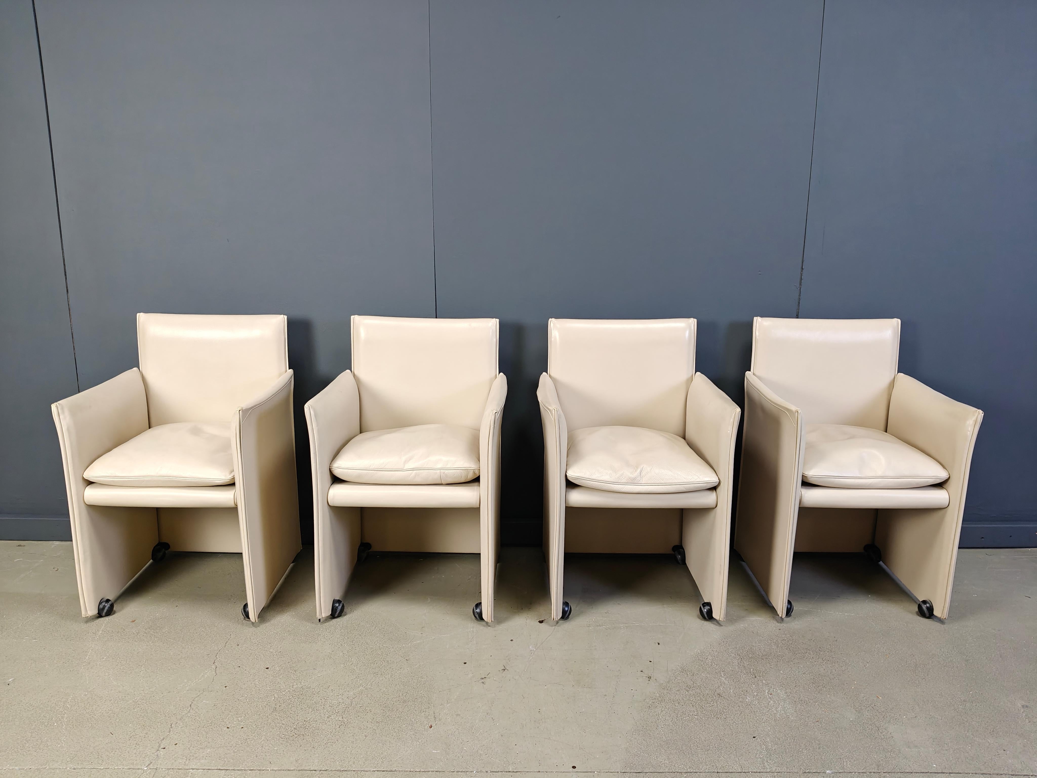 Mario Bellini 401 Break Chairs für Cassina, 1990er-Jahre im Angebot 4