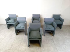 Mario Bellini 401 Break chairs for Cassina, 1990s