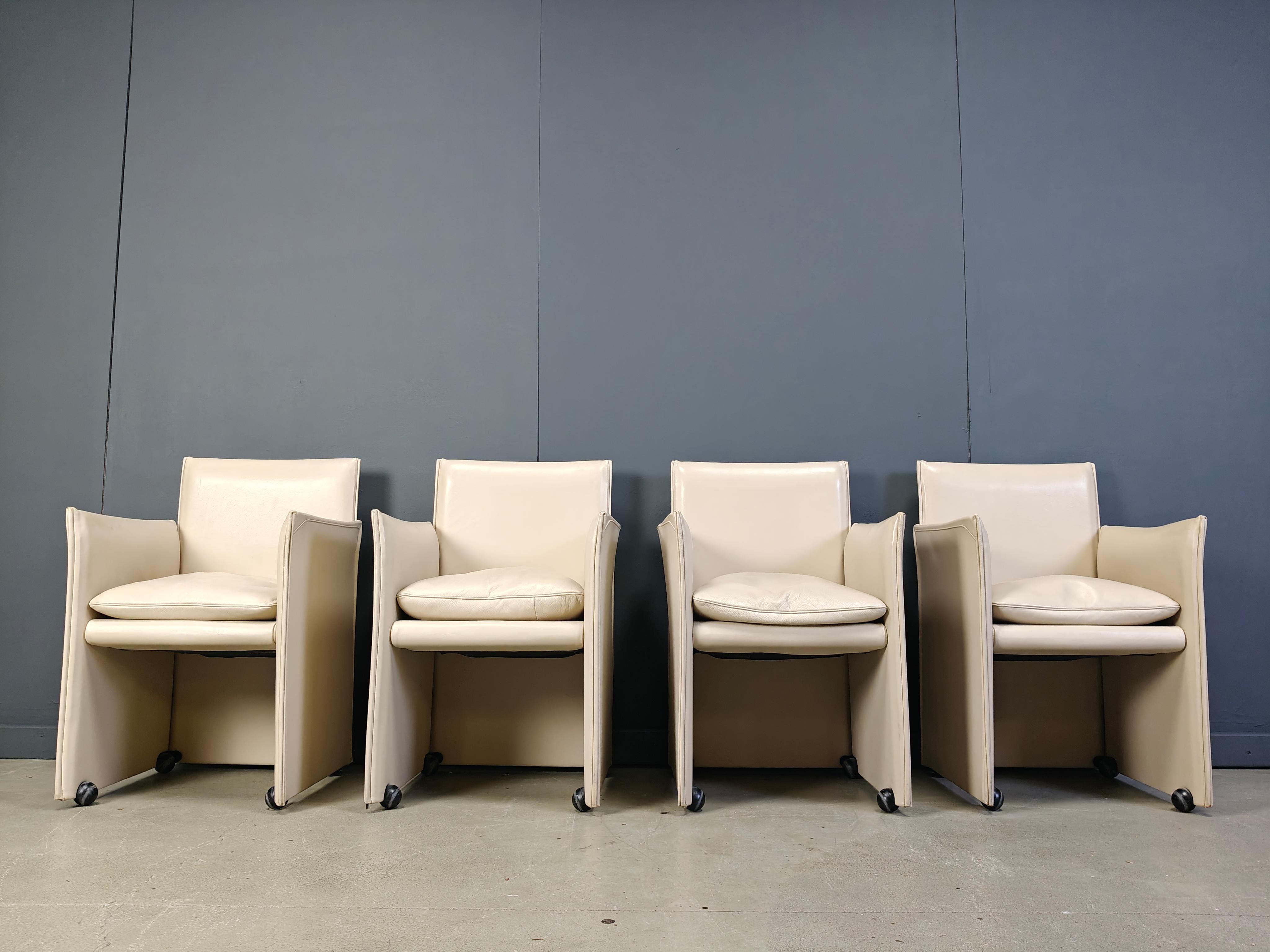 Mario Bellini 401 Break Chairs für Cassina, 1990er-Jahre im Angebot 2