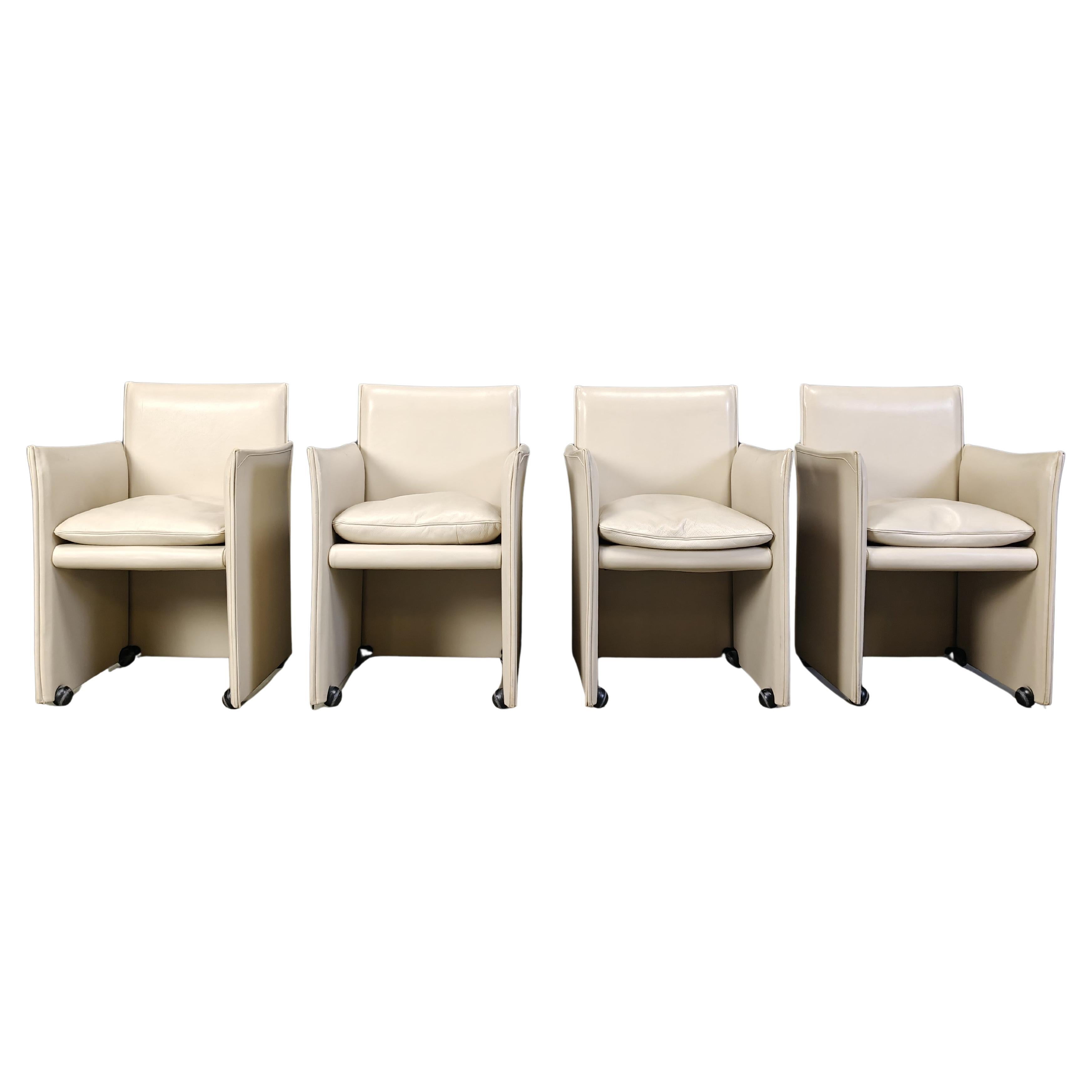 Mario Bellini 401 Break Chairs für Cassina, 1990er-Jahre im Angebot