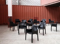 Mario Bellini 413 chaises « CAB » pour Cassina, 1977, ensemble de 12 pièces