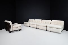 Mario Bellini Amanta B&B Italia Modular Sofa Four Seats in Fabric Italy 1970