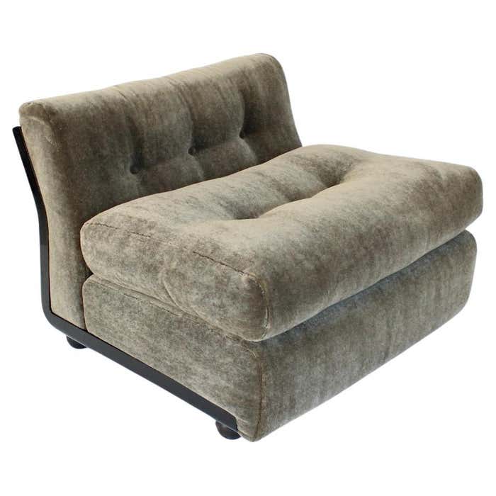 Mario Bellini Amanta Chair Lounge Chair For B&B Italia Circa 1970 For ...