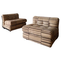 Mario Bellini 'Amanta' Chairs by B&B Italia (early edition)