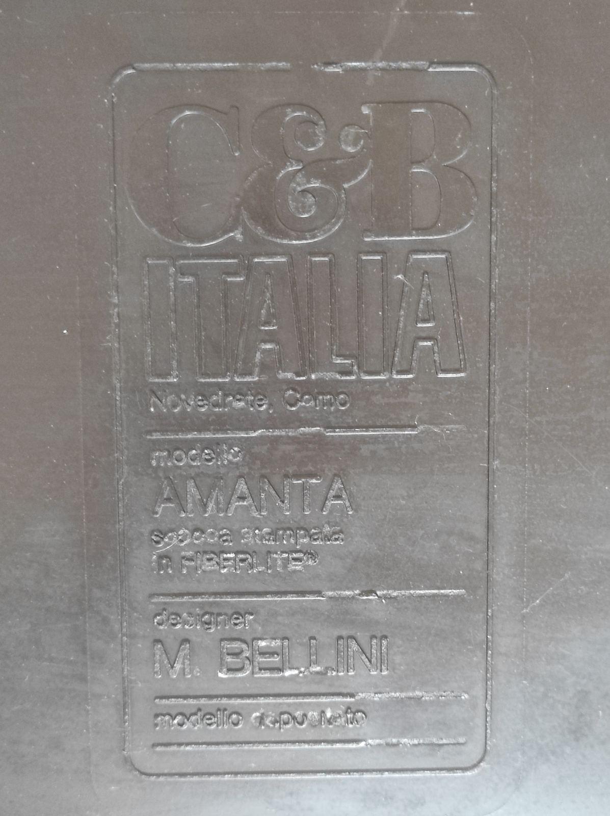 Fin du 20e siècle Chaise longue Amanta de Mario Bellini, Italie 1972 en vente