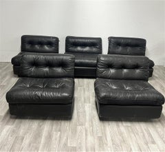 Mario Bellini Amanta Longue Chairs- 5 Pieces