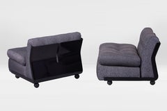 Mario Bellini 'Amanta' Sectional Lounges for B&B Italia, Italy 1960s, Signed