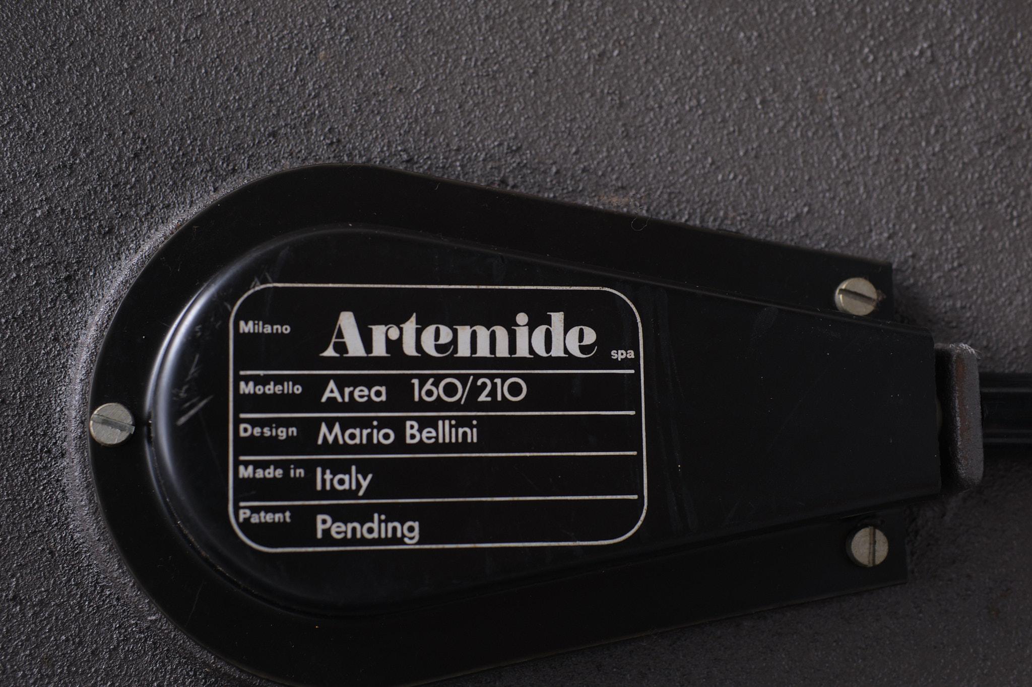 Mario Bellini Area 160 \ 210 Floor Lamp for Artimide, 1970s 7