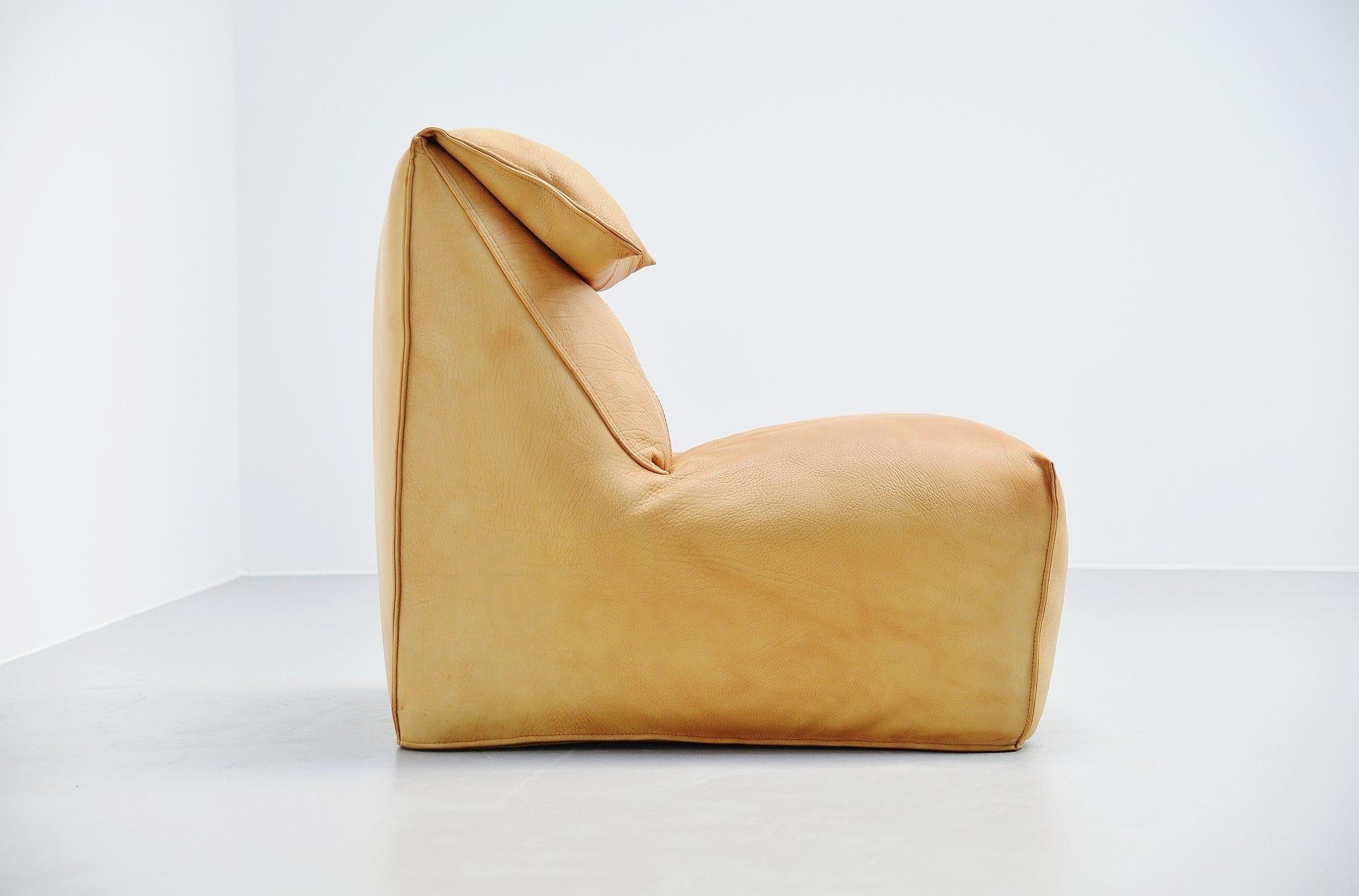 Mario Bellini Bambole Lounge Chair, Italy, 1972 In Good Condition In Roosendaal, Noord Brabant