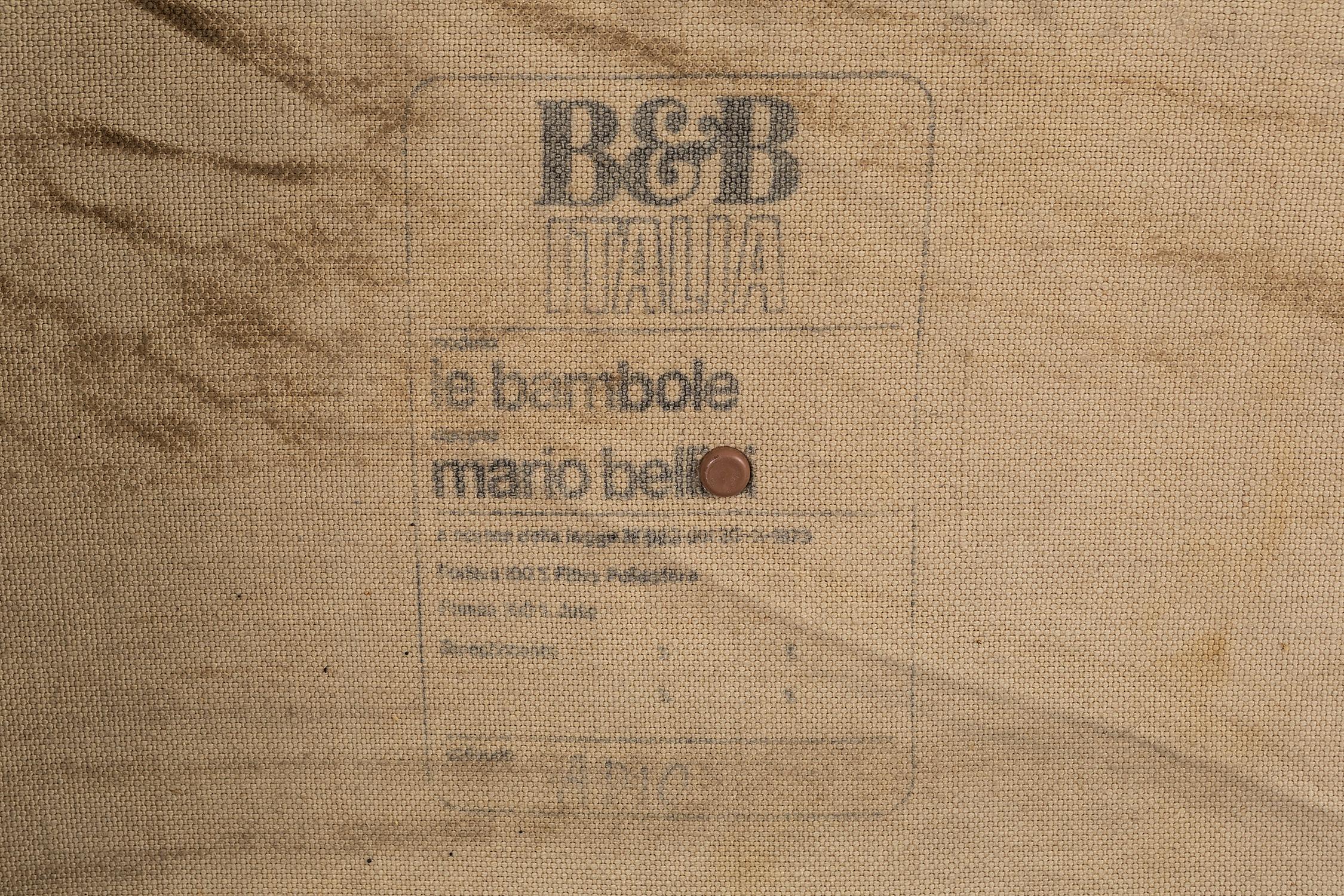 Mario Bellini Bambole Sofa for B & B Italia 3